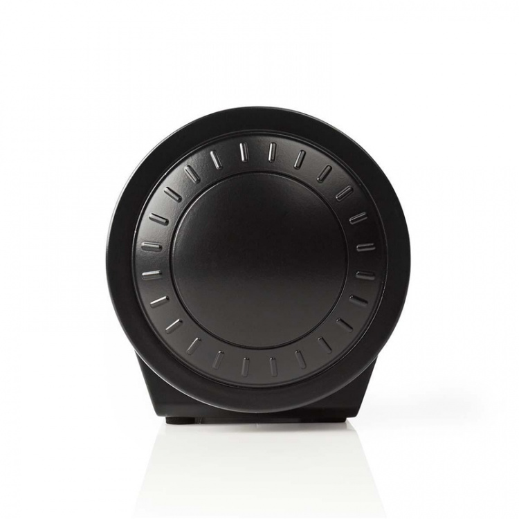 Nedis Digital vækkeur Radio | LED | Tidsprojektion | AM / FM | Snooze funktion | Sleep timer | Antal alarmer: 2 | Sort