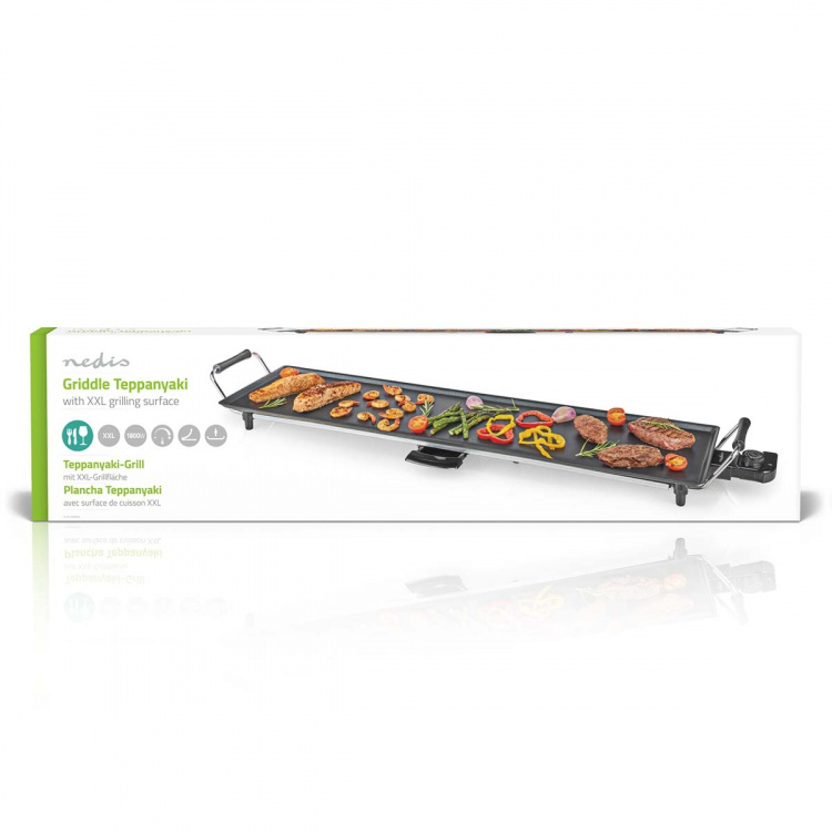 Nedis Teppanyaki Bord Grill | Bageplade (l x w): 90 x 23 cm | 5 Varmeindstillinger