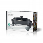 Nedis Elektrisk stegepande | 40 cm | Tykt, støbt aluminiumselement Nedis Elektrisk stegepande | 40 cm | Tykt, støbt aluminiumselement