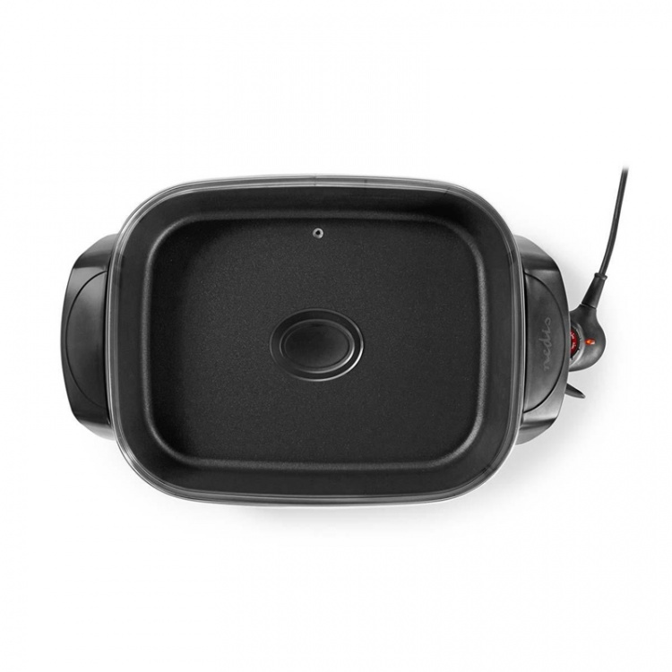 Nedis Elektrisk stegepande | 40 cm | Tykt, støbt aluminiumselement Nedis Elektrisk stegepande | 40 cm | Tykt, støbt aluminiumselement