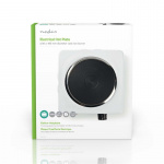 Nedis Elektrisk Kogeplade | Kogeplader: 1 | 1500 W | Overophedningsbeskyttelse | Hvid