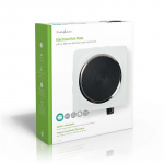 Nedis Elektrisk Kogeplade | Kogeplader: 1 | 1500 W | Overophedningsbeskyttelse | Hvid