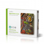 Nedis Køkkenvægt | Digital | Glas / Plastik | Flerfarvet