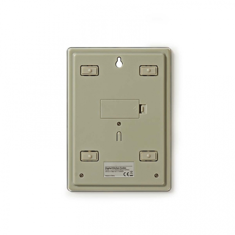 Nedis Køkkenvægt | Digital | Glas / Plastik | Flerfarvet