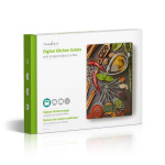 Nedis Køkkenvægt | Digital | Glas / Plastik | Flerfarvet