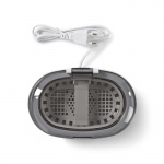 Nedis Ultrasonisk Smykke Renser | Strømforsyning | 230 V AC 50 Hz | 0.6 l | Hvid