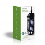 Nedis Myggefælde | 4 W | Lampe Type: F4T5/BL | Effektiv rækkevidde: 30 m² | Sort