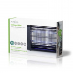 Nedis Myggefælde | 16 W | Lampe Type: F8T5/BL | Effektiv rækkevidde: 50 m² | Sort