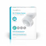 Nedis SmartLife Bevægelses Sensor | Wi-Fi | Batteri / Strømforsyning | Detektorvinkel: 120 ° | Detektorområde: 10.0 m | Hvid