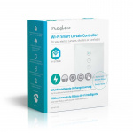 Nedis SmartLife Vægkontakt | Gardin / Lukker / Solskærm | Vægbeslag | 300 W | Android™ / IOS | Glas | Hvid Nedis SmartLife Vægkontakt | Gardin / Lukker / Solskærm | Vægbeslag | 300 W | Android™ / IOS | Glas | Hvid
