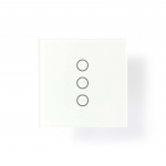 Nedis SmartLife Vægkontakt | Gardin / Lukker / Solskærm | Vægbeslag | 300 W | Android™ / IOS | Glas | Hvid Nedis SmartLife Vægkontakt | Gardin / Lukker / Solskærm | Vægbeslag | 300 W | Android™ / IOS | Glas | Hvid