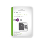 Nedis microSD-hukommelseskort | microSDHC | 32 GB | Skrivehastighed: 50 MB/s | Læs hastighed: 100 MB/s | UHS-I | SD adapter inkluderet