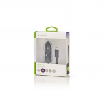 Nedis Biloplader | 15 W | 1x 3.0 A | Antal output: 1 | USB-C™ (Fixed) kabel | 1.00 m | Single Voltage Output