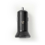 Nedis Biloplader | 24 W | 2x 2.4 A | Antal output: 2 | Porttype: 2x USB-A | | Single Voltage Output
