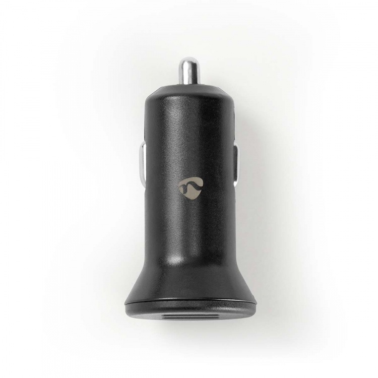 Nedis Biloplader | 24 W | 2x 2.4 A | Antal output: 2 | Porttype: 2x USB-A | | Single Voltage Output