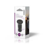 Nedis Biloplader | 24 W | 2x 2.4 A | Antal output: 2 | Porttype: 2x USB-A | | Single Voltage Output