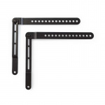 Nedis Soundbar Beslag | Kompatibel med: Universal | Fastmonteret på TV\'et | 10 kg | Roterede | Stål | Sort