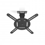 Nedis Projektor Beslag | Fuldt Bevægeligt | 10 kg | Kan drejes | Vipbar | Stål | Sort