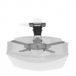 Nedis Projektor Beslag | Fuldt Bevægeligt | 10 kg | Kan drejes | Vipbar | Stål | Sort