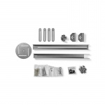 Nedis Projektor Beslag | Fuldt Bevægeligt | 10 kg | Kan drejes | Vipbar | Stål | Sølv