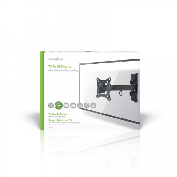 Nedis Fuld Motion TV Vægbeslag | 23 - 55 