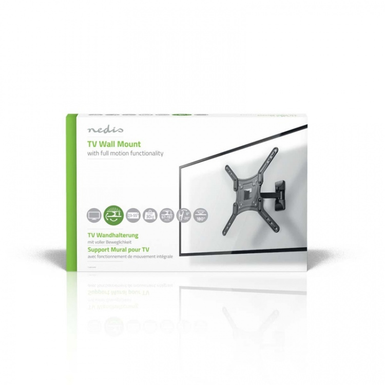 Nedis Fuld Motion TV Vægbeslag | 37 - 70 