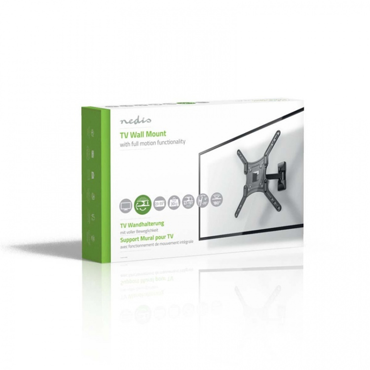 Nedis Fuld Motion TV Vægbeslag | 37 - 70 