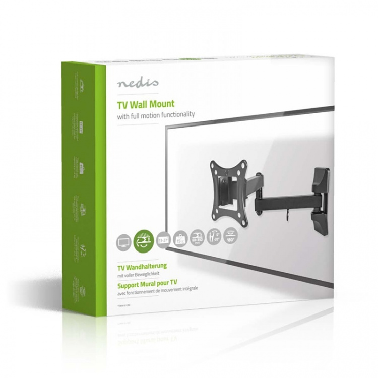 Nedis Fuld Motion TV Vægbeslag | 13 - 27 