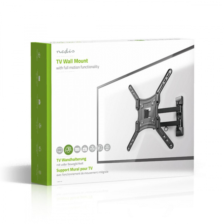 Nedis Fuld Motion TV Vægbeslag | 23 - 55 