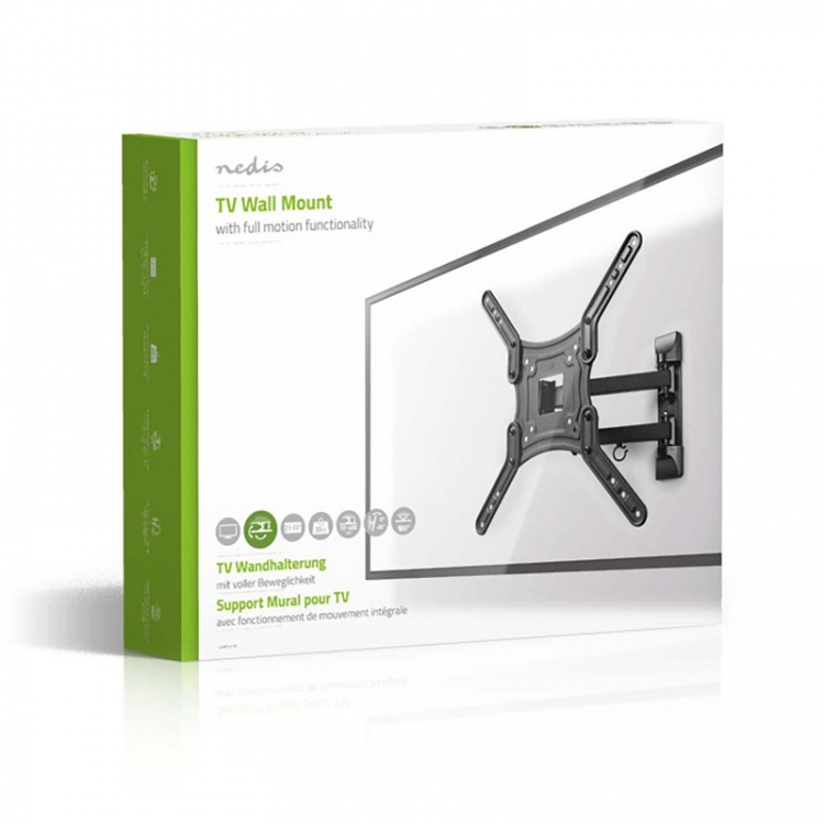 Nedis Fuld Motion TV Vægbeslag | 23 - 55 