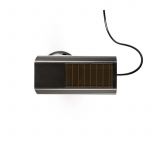 Nedis Attrap Overvågningskamera | Kugle | IP44 | Batteri / Solar Powered | Udendørs | Inkl. vægbeslag | Sort