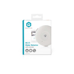 Nedis SmartLife Vand Detektor | Wi-Fi | Batteri | Udvidelse inkluderet | Maks. batteritid: 24 måned | 50 dB | Hvid