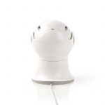 Nedis SmartLife udendørskamera | Full HD 1080p | Pan tilt | IP65 | Cloud Storage (mulighed) / Internal 16GB | 12 V DC | Med bevægelsessensor | Nattesyn | Hvid