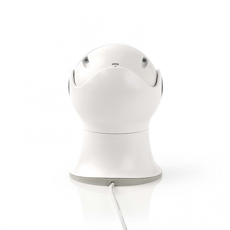 Nedis SmartLife udendørskamera | Full HD 1080p | Pan tilt | IP65 | Cloud Storage (mulighed) / Internal 16GB | 12 V DC | Med bevægelsessensor | Nattesyn | Hvid