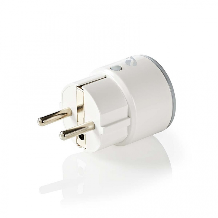 Nedis SmartLife Smart Plug | IP21 | Effektmåler | 2500 W | EU stik / Type F (CEE 7/7) | -10 - 40 °C | Android™ / IOS | Hvid | 1 stk Nedis SmartLife Smart Plug | IP21 | Effektmåler | 2500 W | EU stik / Type F (CEE 7/7) | -10 - 40 °C | Android™ / IOS | Hvid | 1 stk
