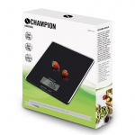 Champion Köksvåg Glas 5kg, Svart