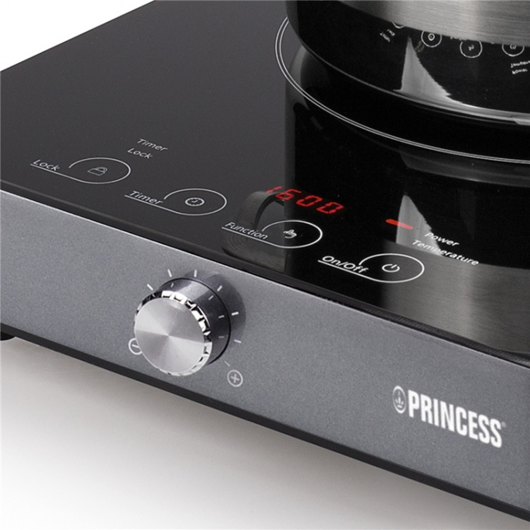 Princess Induktionsplatta singel med digital display