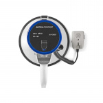 Nedis Megafon | Maksimum rækkevidde: 1500 m | Maksimal volumenkontrol: 120 dB | Aftagelig Mikrofon | Indbygget sirene | Skulder strop | Blå / Hvid