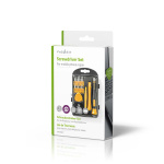 Nedis Telefon / Tablet Reperations Sæt | 17-i-1 | PC / Smartphone / Tablet | Philips bits | Slidsede bits | Pentalobe bits | Tri-wing bits