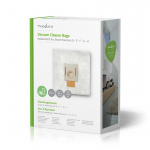 Nedis Støvsugerpose | 12 stk. | Syntetisk | Mest solgt for: Bosch / Siemens | Hvid