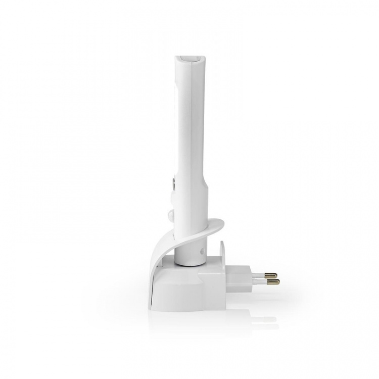 Nedis Orientering LED Lys og Torch | Strømforsyning | 220 - 240 V AC 50 Hz | 1.30 W | Opladningsbar | Nominel lysstrøm: 37 lm | Lysområde: 3 m | Stråler Vinkel: 71 ° | LED Lygte