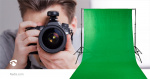 Nedis Fotostudie Baggrund Set | 1,90 x 2,95 m | Rejsetaske inkluderet | Stativer inkluderet | Sort | 1 stk