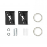 Nedis Kabel Management | Kanal | 1 stk. | Maksimal tykkelse på kabel: 18 mm | ABS / PVC | Sort