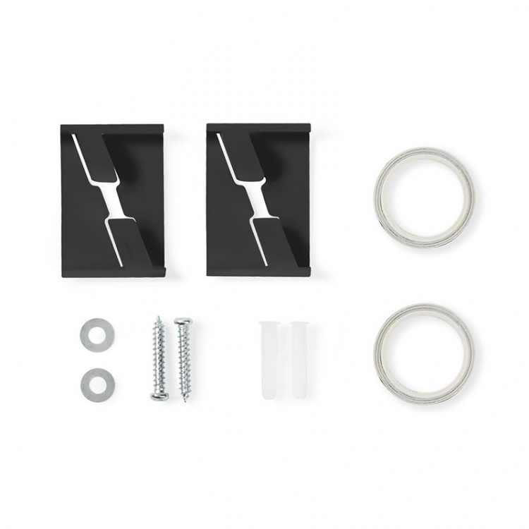 Nedis Kabel Management | Kanal | 1 stk. | Maksimal tykkelse på kabel: 18 mm | ABS / PVC | Sort