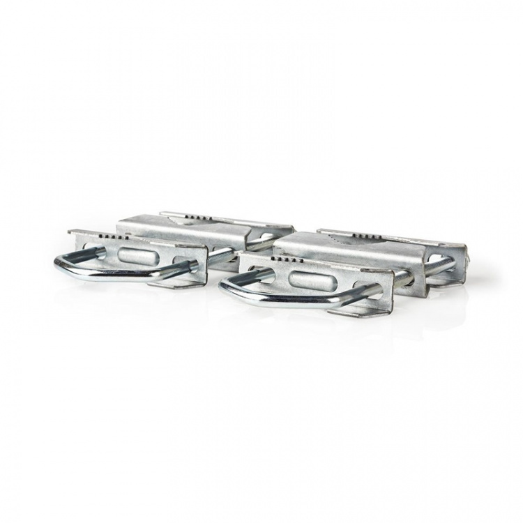 Nedis Satellit Mast Clamp | Diameterområde: 40 - 60 mm | Stål | Sølv