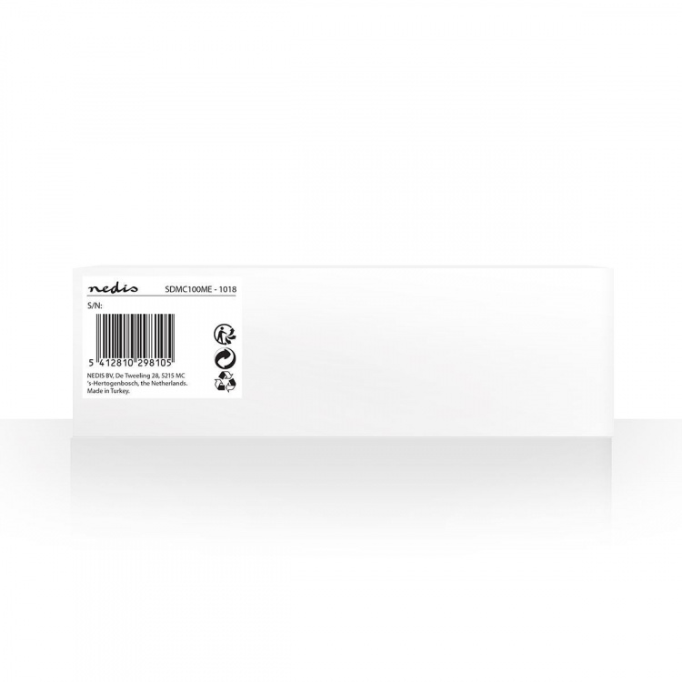 Nedis Satellit Mast Clamp | Diameterområde: 40 - 60 mm | Stål | Sølv