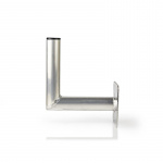 Nedis Satellit Vægbeslag | Afstand til Væg: 250 mm | Diameterklemme: 50 mm | Maksimal størrelse: 100 cm | Aluminium | Sølv