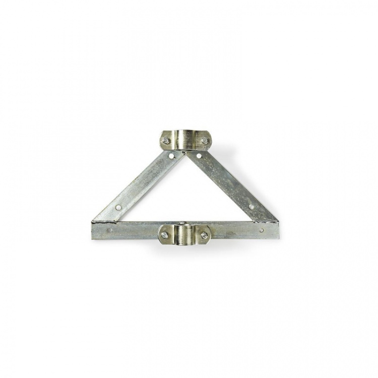 Nedis Satellit Vægbeslag | Afstand til Væg: 90 mm | Diameterklemme: 32-42 mm | Stål | Sølv