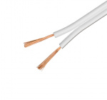 DELTACO 2x15mm Speaker cable, 50m, OFC pure copper, white