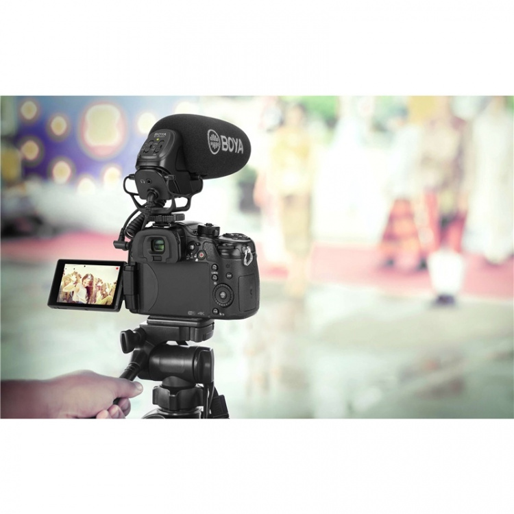 BOYA Mikrofon Shotgun Kondensator BY-BM3031 BOYA Mikrofon Shotgun Kondensator BY-BM3031